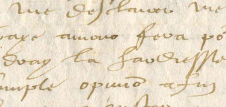 Lettre de Marguerite d'Angoulême, duchesse d'Alençon, à sa belle-mère Marguerit…
